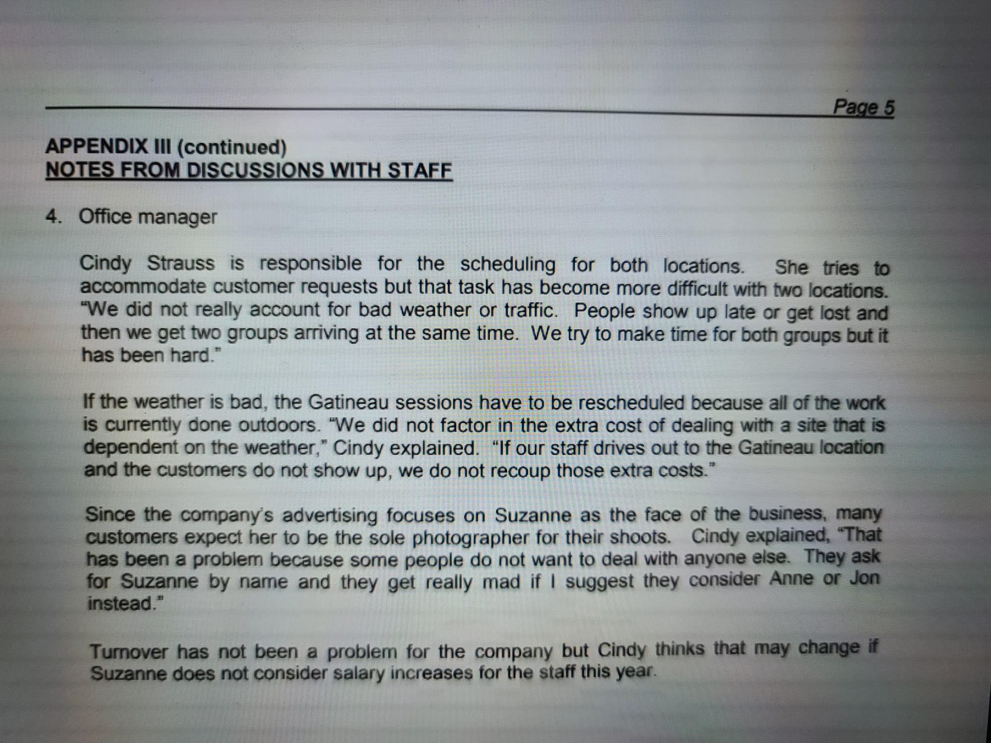 costs Photography 195,000 Digital images and prints 351,000 Total variable costs 646.000