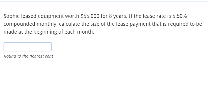 was settled in 4years. a. Calculate the size of the periodic payment.