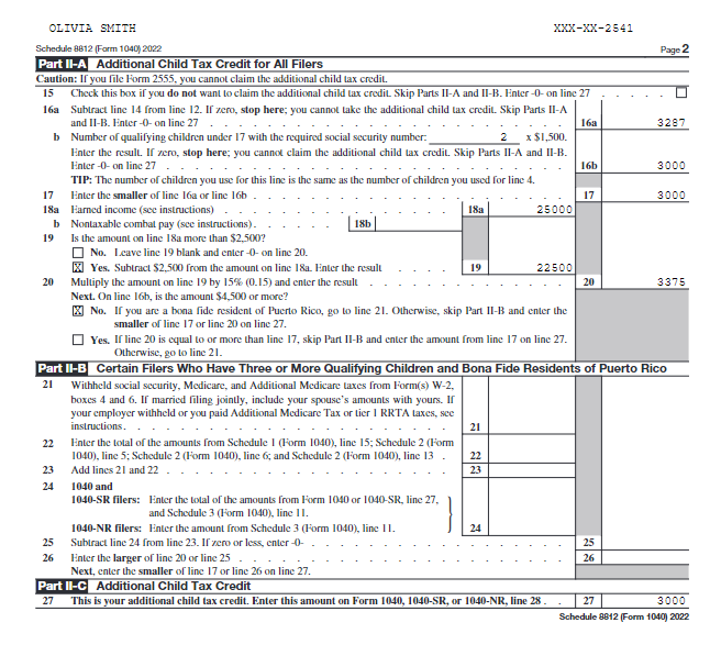 explain why they qualified for something, how can they save on taxes,