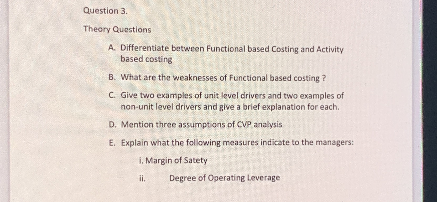 Please do not copy from any other source. I need an answer