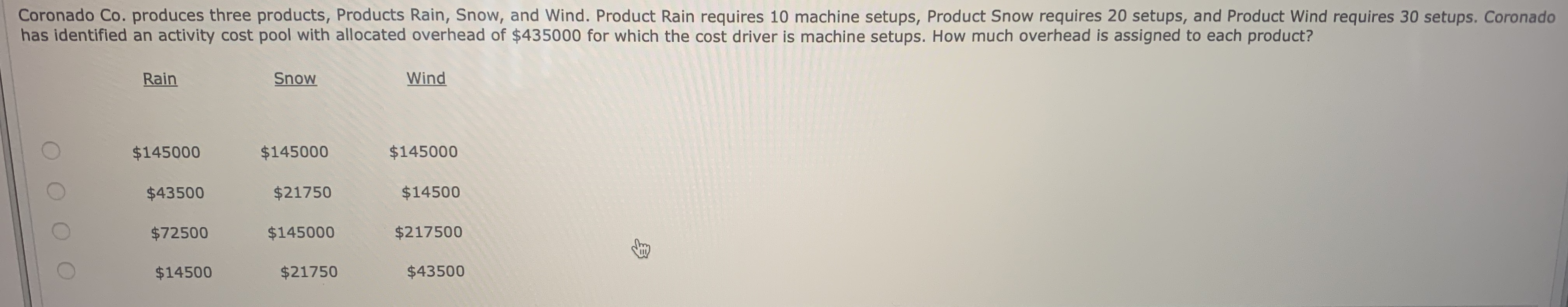 How would I solve this question? Could you please state the correct