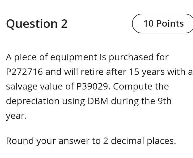 semiannual payment of P9505 each, starting three years from now. What is