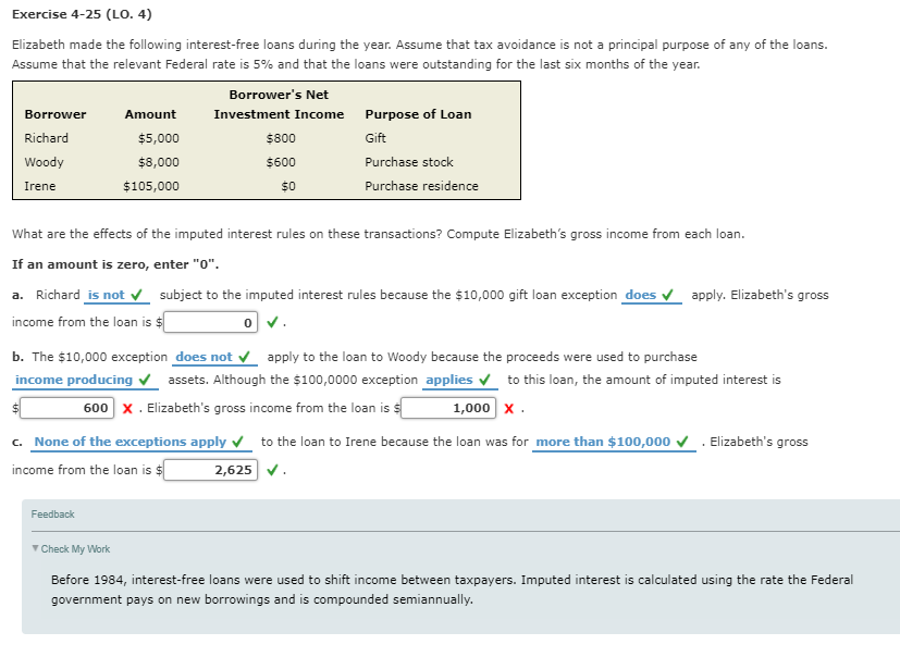 b.The $10,000 exceptiondoes not apply to the loan to Woody because the