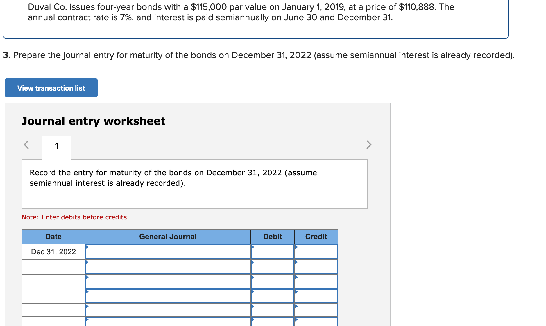 Need help with the question Duval Co. issues four-year bonds with a