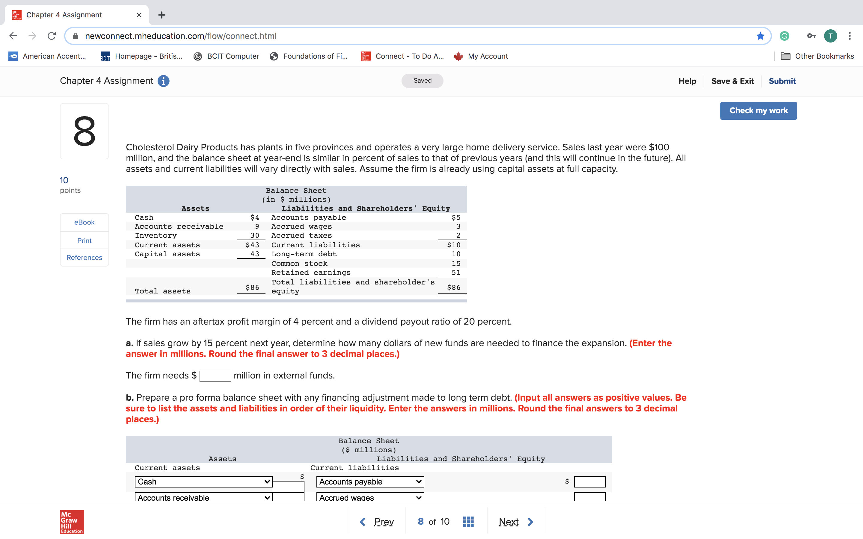 C newconnect.mheducation.com/flow/connect.html American Accent... Homepage - Britis... BCIT Computer O Chapter 4