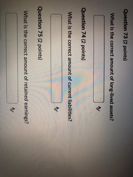 not get the balance sheet to balance. You are told that the