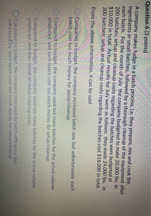 by.... Underestimating their unit costs during budget time Overestimating their unit sale