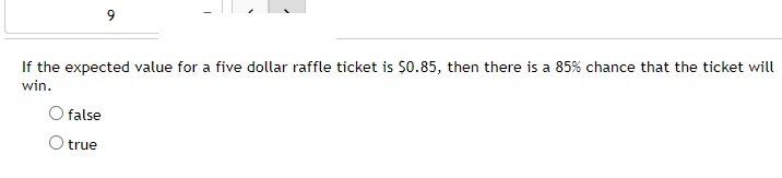 a ticket. Find the expected value for your profit. Round to the