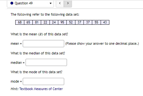 to 4 decimal places where possible. X 26.1 20.1 13.1 1.9 25.8