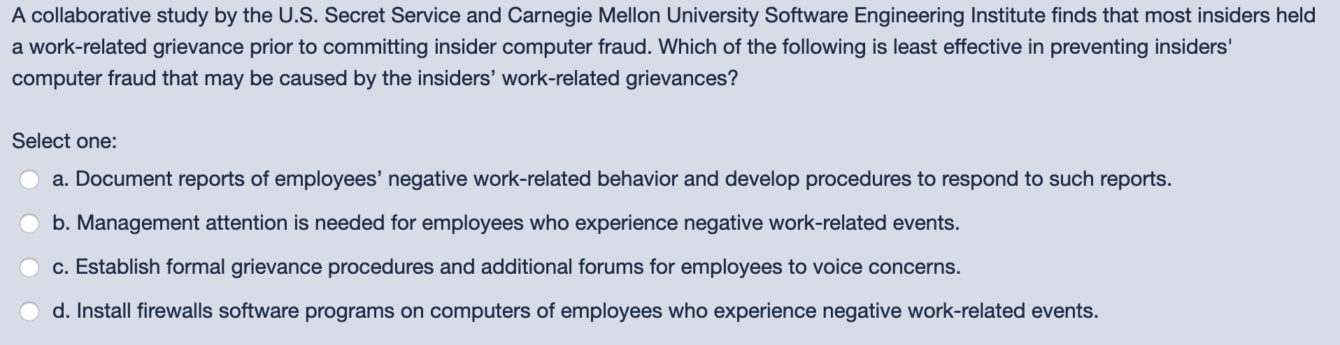 A collaborative study by the U.S. Secret Service and Carnegie Mellon University