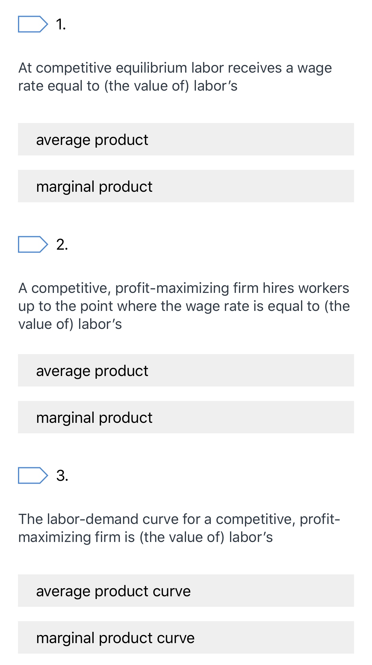 Can you please solve it |:>1. At competitive equilibrium labor receives a
