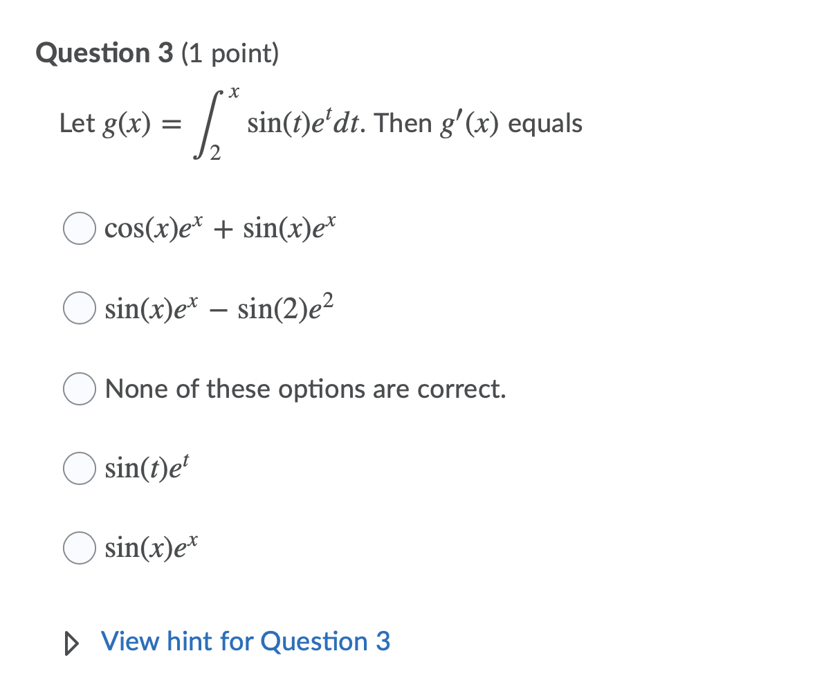 derivative f' at several values of x. X 0 1 2 W