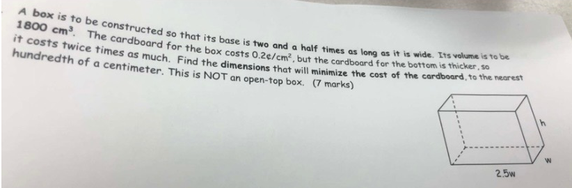 critical values. Determine the coordinates of any critical points. (4 marks) c)