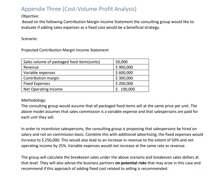 Thought (FFT). Background: FFT operated a chain of Quick Service Restaurants (QSR)