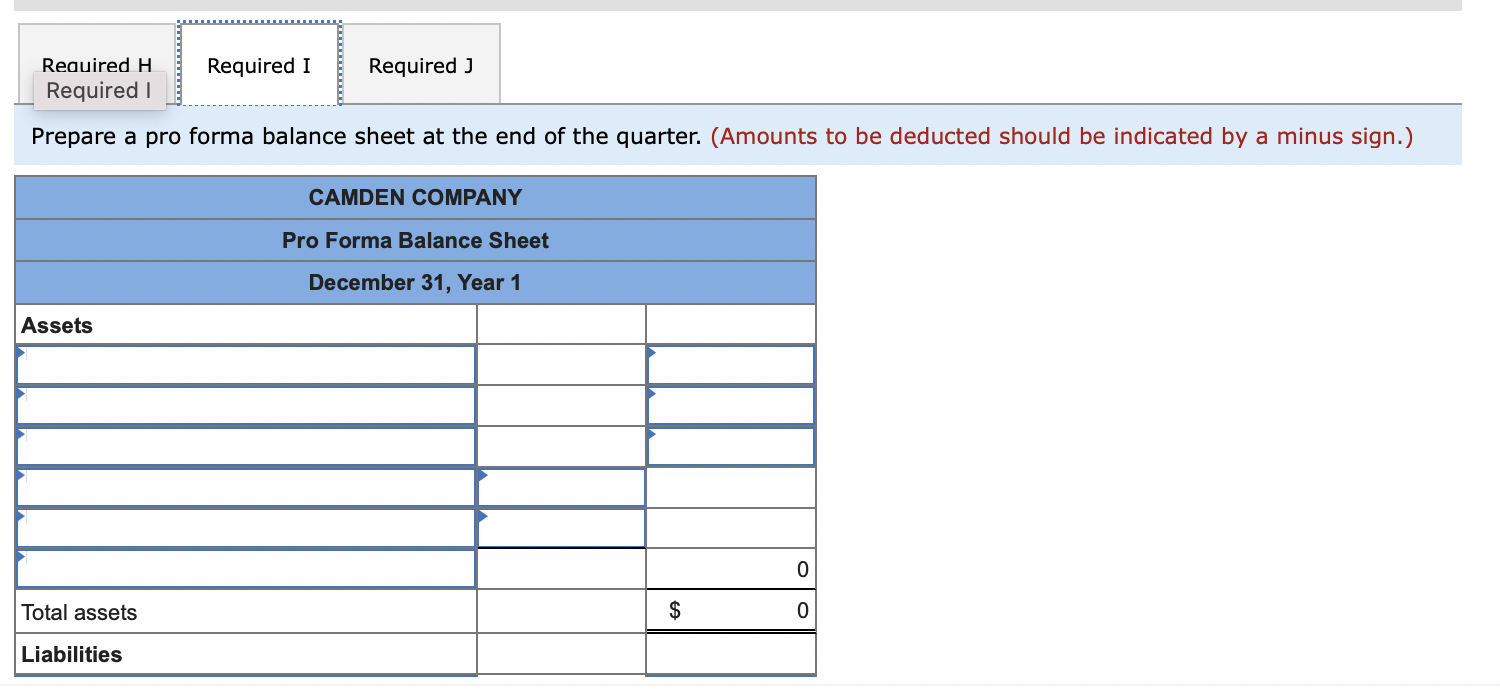 below. Required A Required B Required C Required D Required E Required