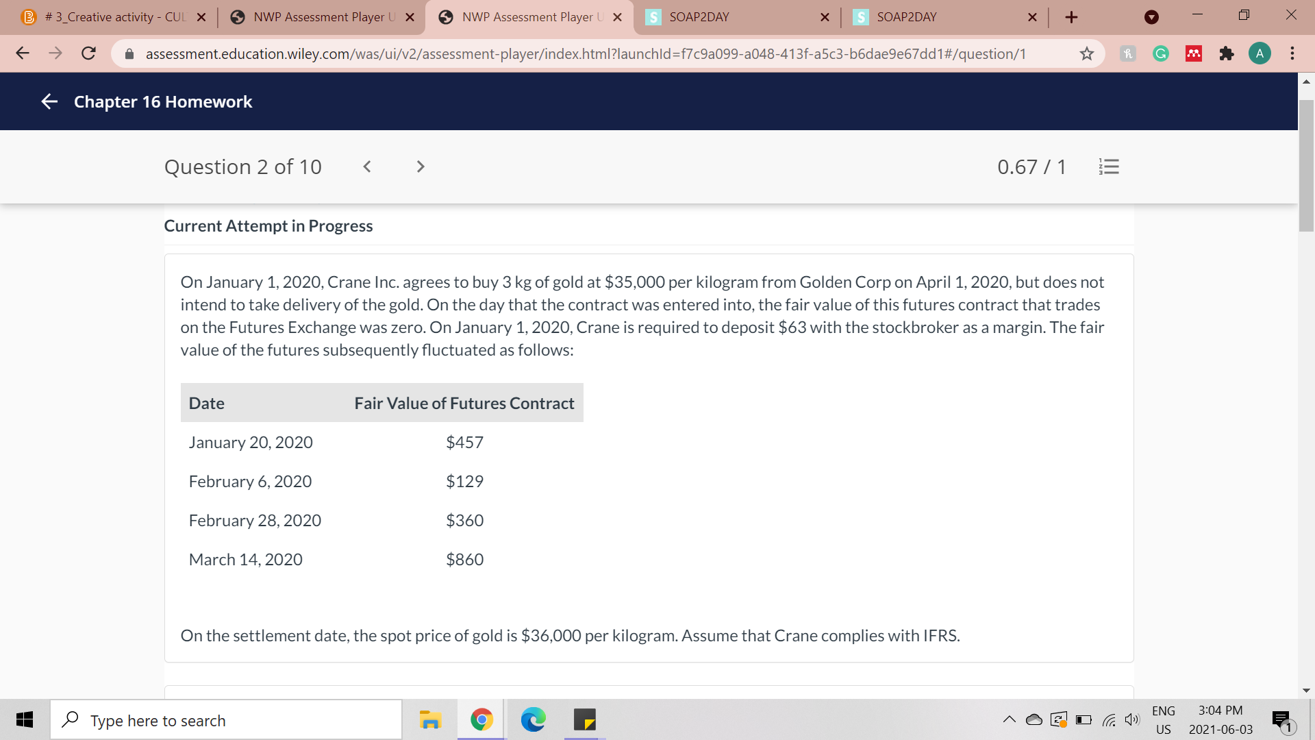 please help me. B # 3_Creative activity - CUL X NWP Assessment