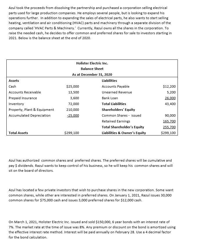 issue of shares, issue of the bonds and the dividends, plus all