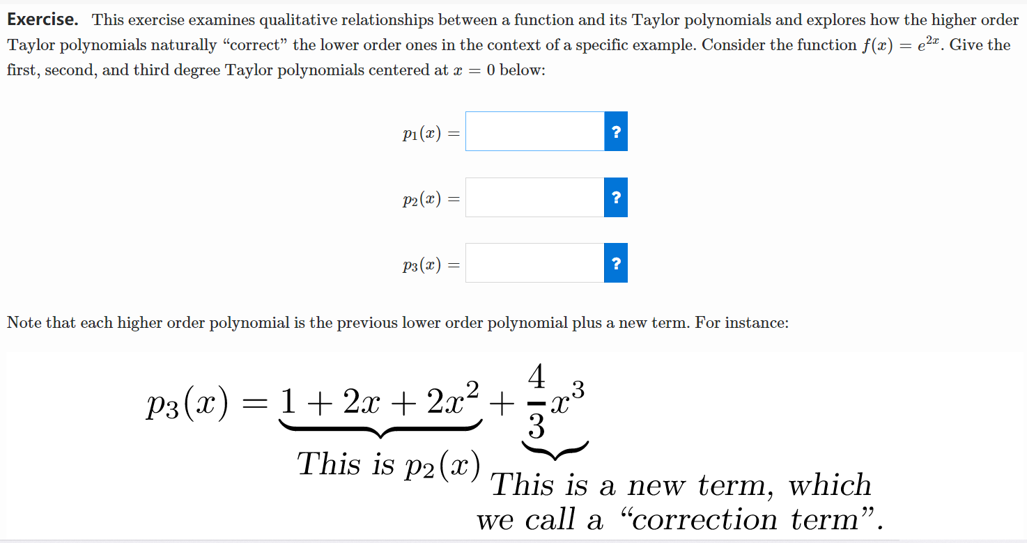  Exercise. This exercise examines qualitative relationships between a function and its
