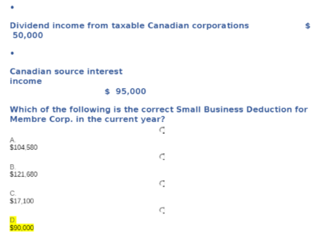 Membre Corp. Is a Canadian controlled private corporation that Is not associated