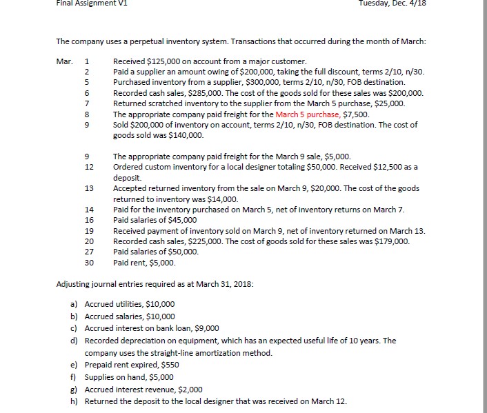 course hero.The value of answers are provided in the question to cross
