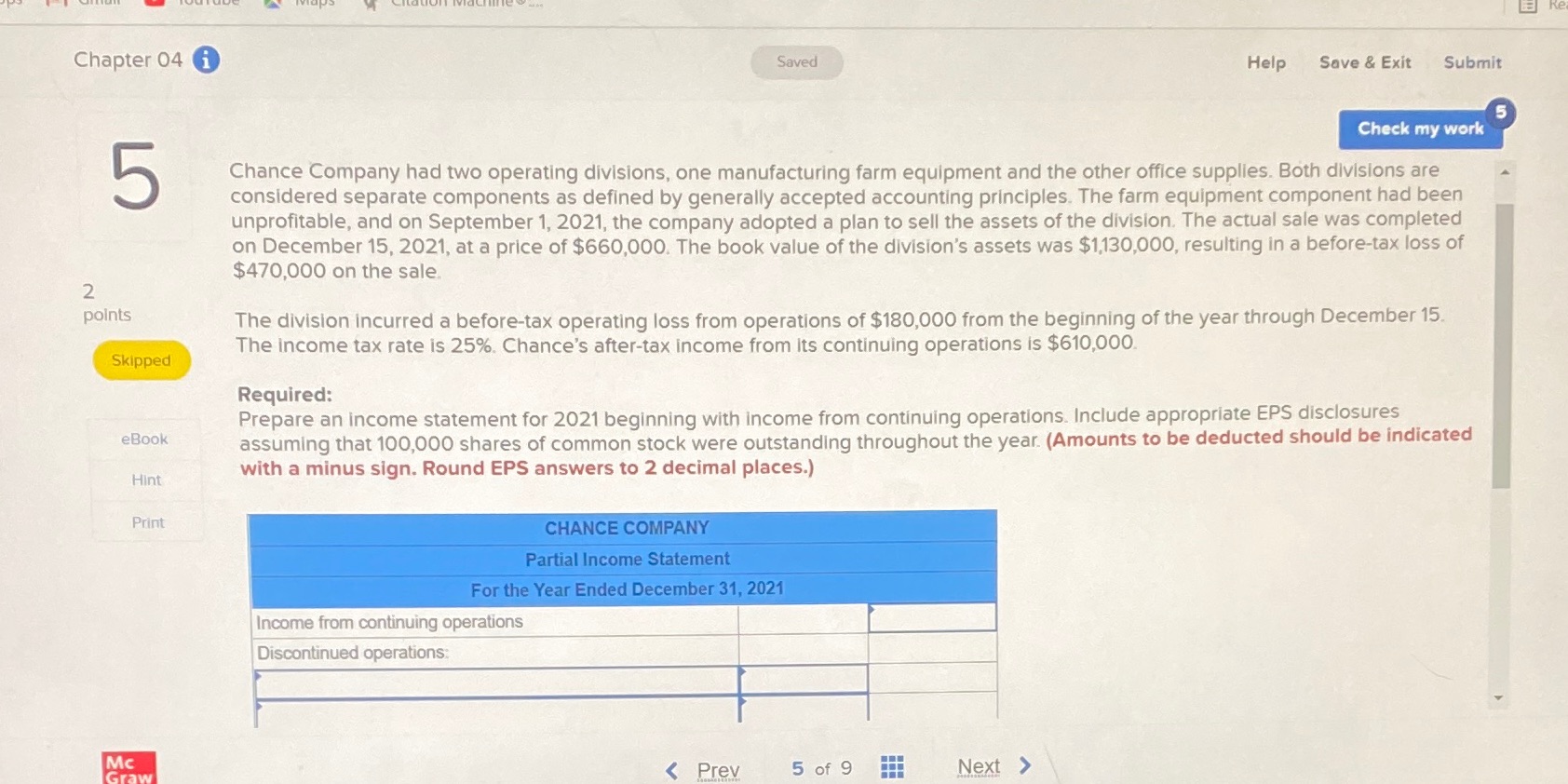 Chapter 4 question 5I'm confused by this Chapter 04 i Saved Help