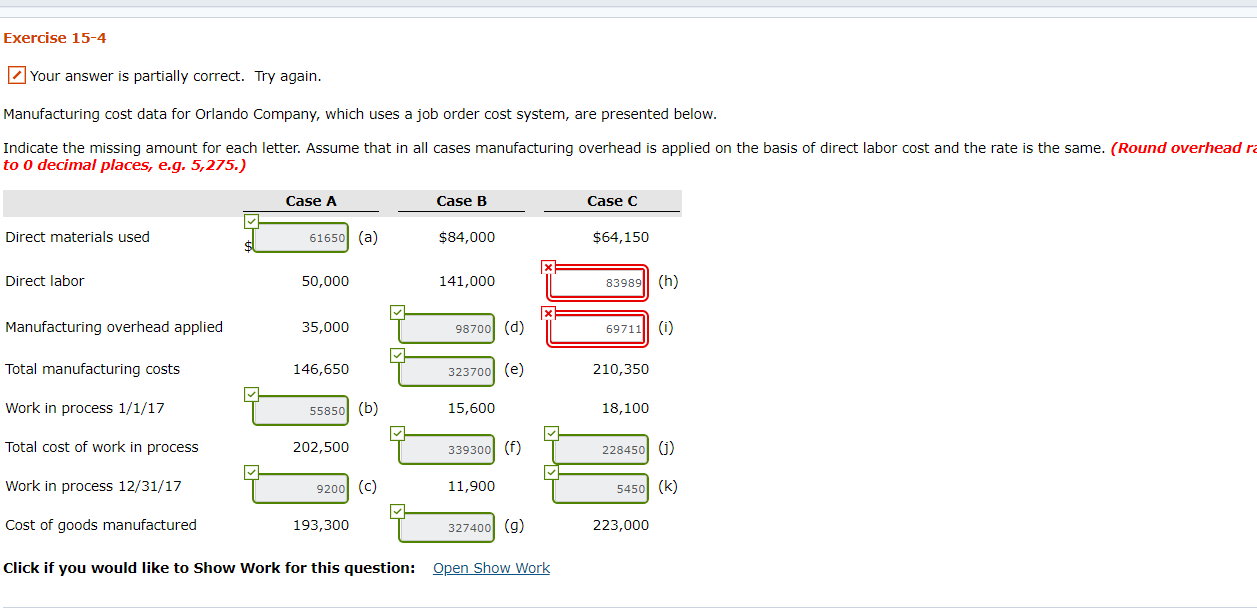 I need help figuring out the two I got incorrect in Case