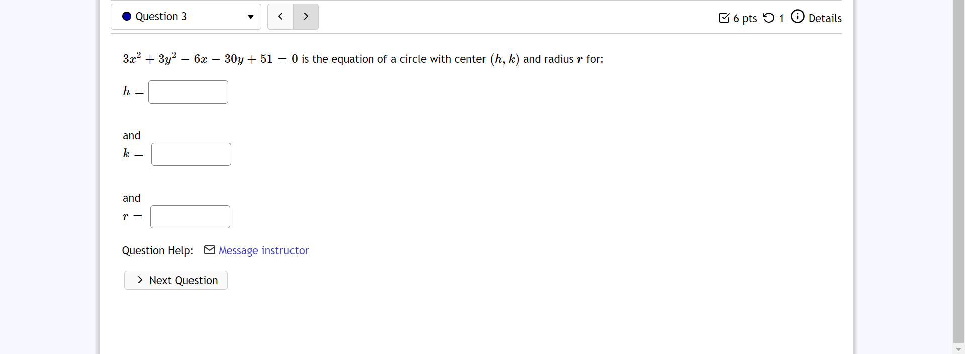 0 ("general" form). :l B) Enter the solution(s). If no valid solution