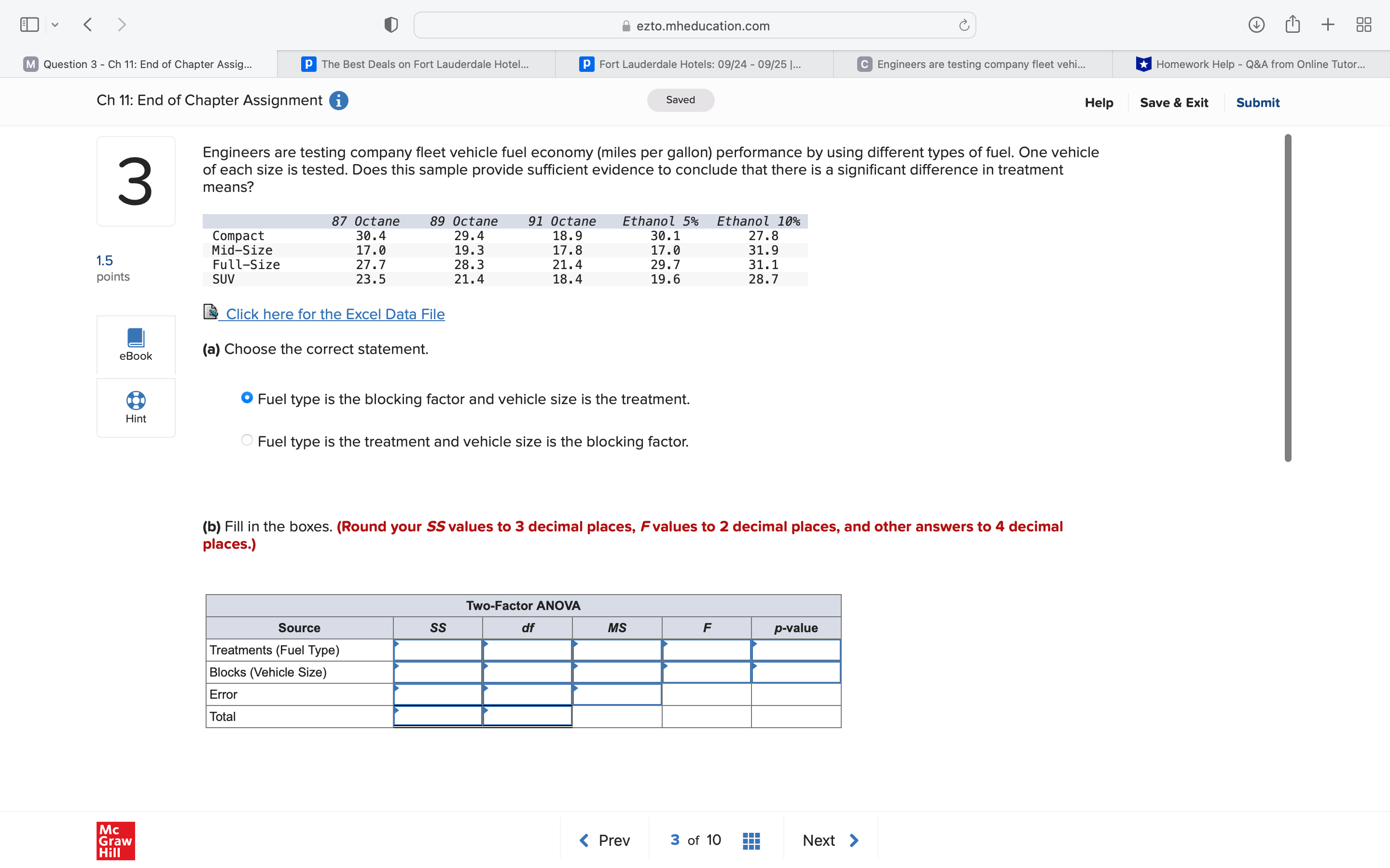 11: End of Chapter Assig... P The Best Deals on Fort Lauderdale