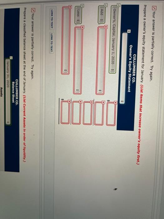 Ended January 31, 2020 4 PRINTER VERSION Trial Balance Adjustments Adjusted Trial