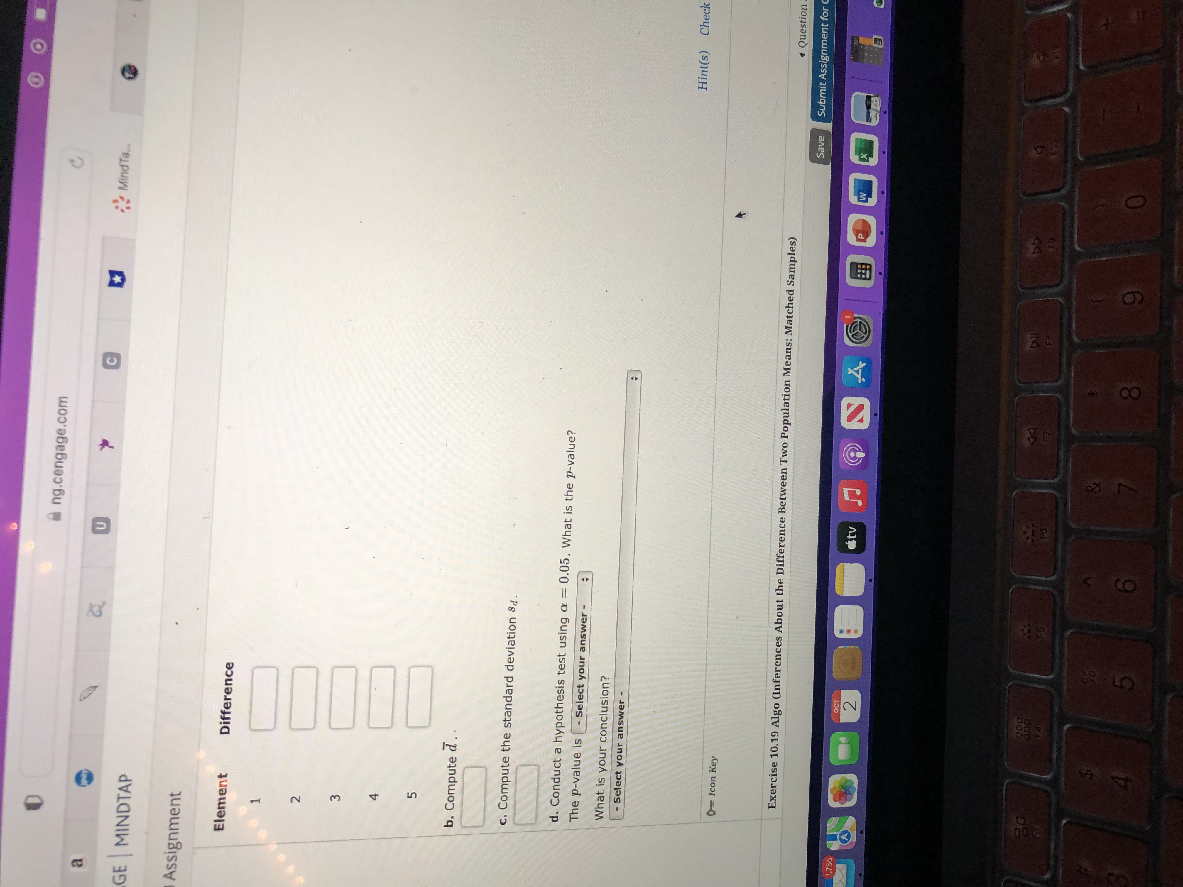 Consider the following hypothesis test. Ho : Ha SO Ha : Ma