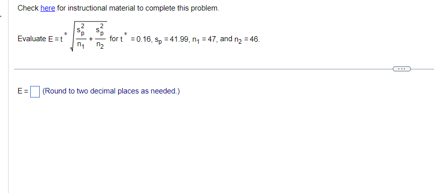 following formula for p1 p2 = o: 5: 0.126246, El: 1 in: