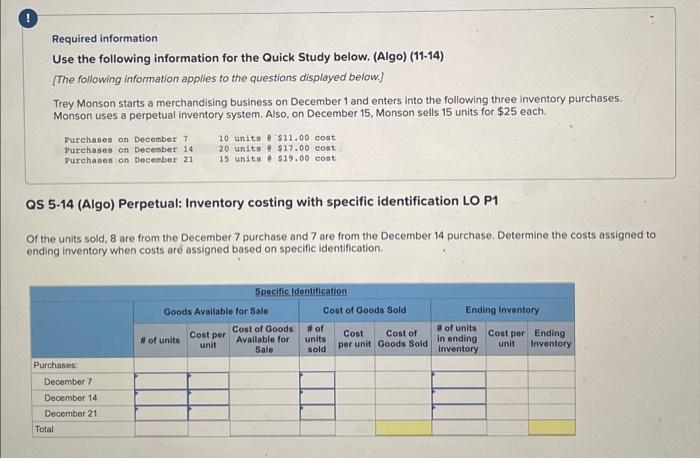 following three inventory purchases Monson uses a perpetual inventory system. Also, on