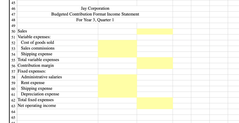 and contribution formats. High-Low Method: Contribution Format Income Stateme... PAGE FORMULAS DATA