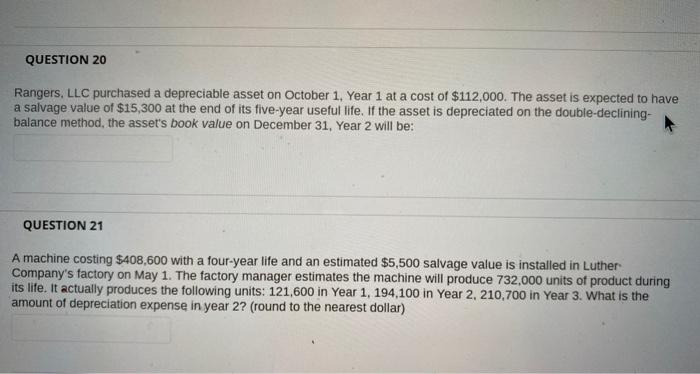 October 12 of the current year, a company determined that a customer's