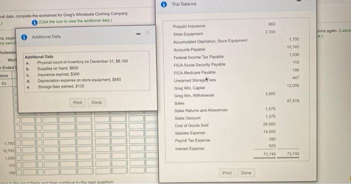 Compile the winchew one action at a time, begiving with the Adjustments
