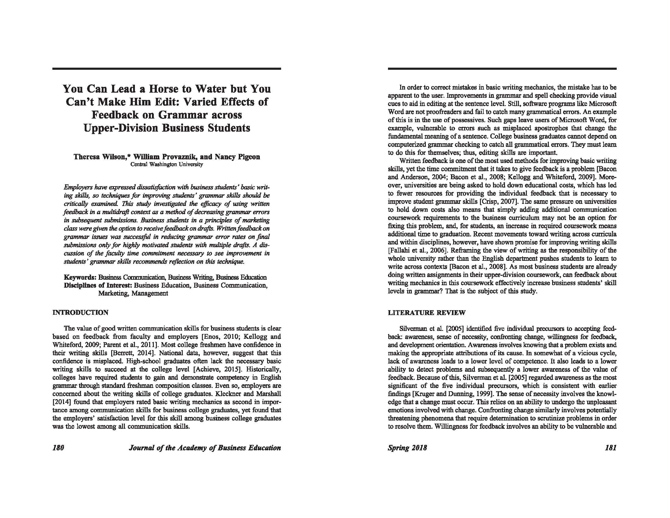 Please help!! Use "You Can Lead a Horse to Water but You