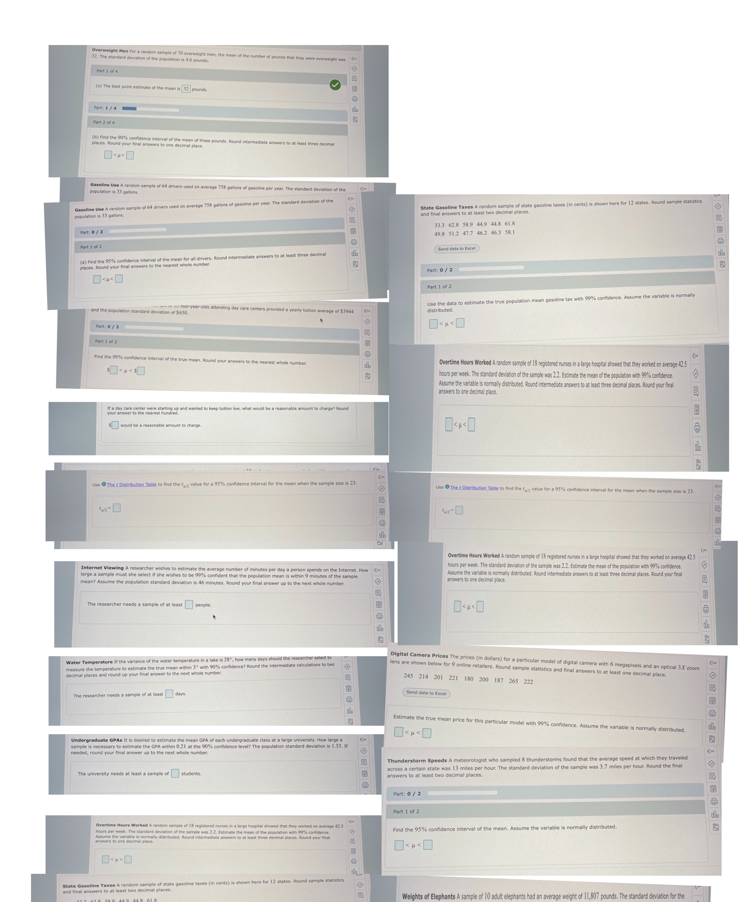 Note please help me answer this questions 1) State Gasoline Taxes A