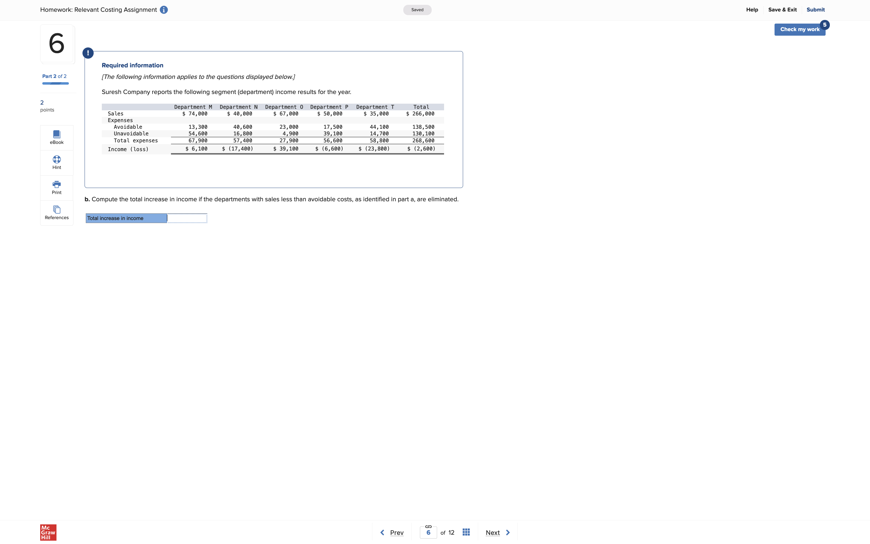 440, 000 Fixed general and administrative 1.50 330, 000 Hint Income $