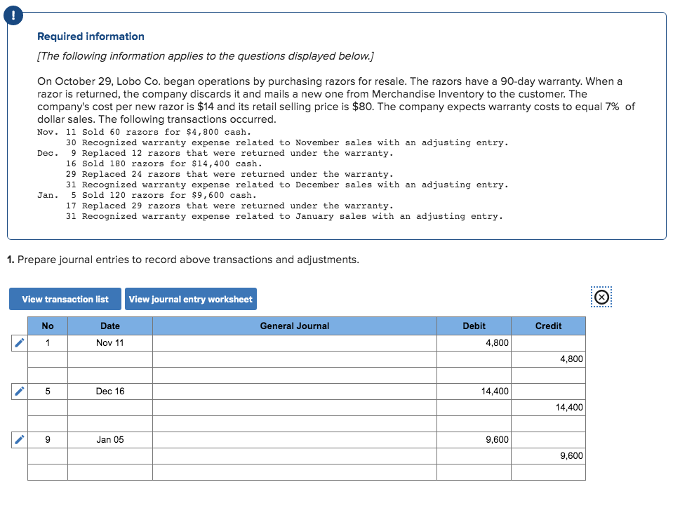 how do i find the correct responses? @ Requlred Information {The following