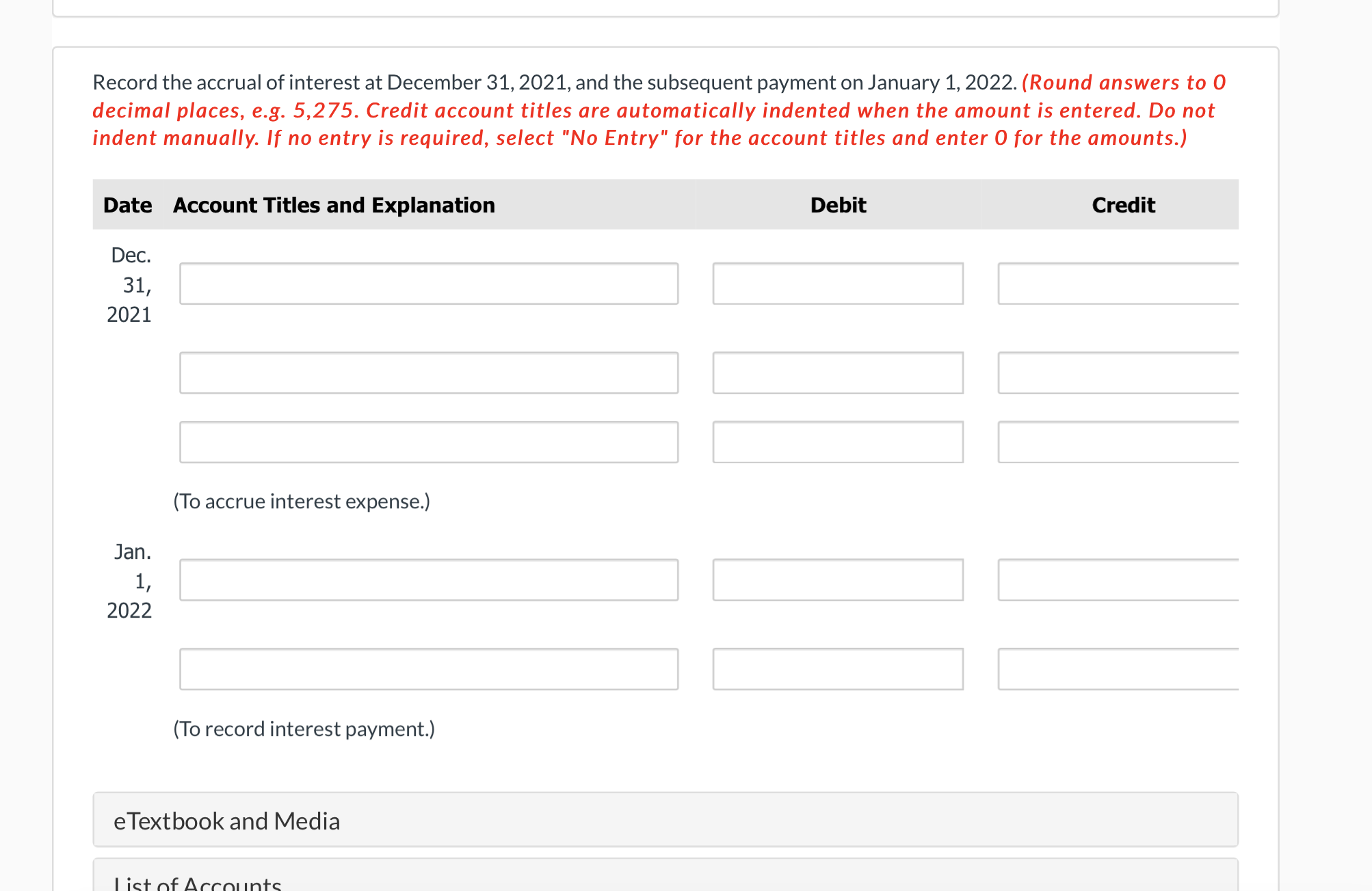semi-annual interest on July 1 and January 1, and Wildhorse has a