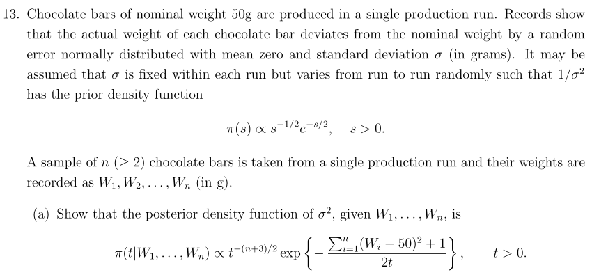 Suggest a reasonable estimator of A and describe what happens to it