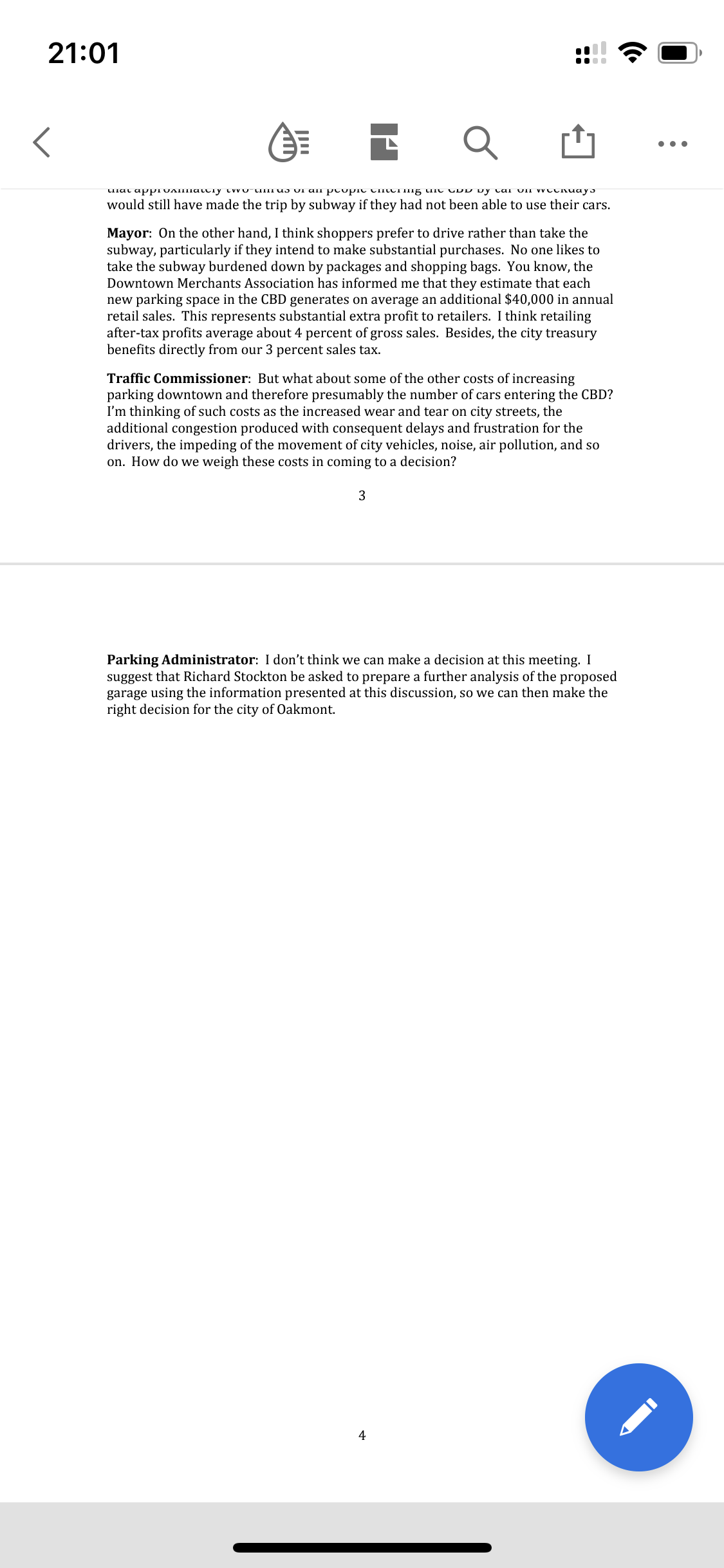  21:01 A E Q . . . would still have made