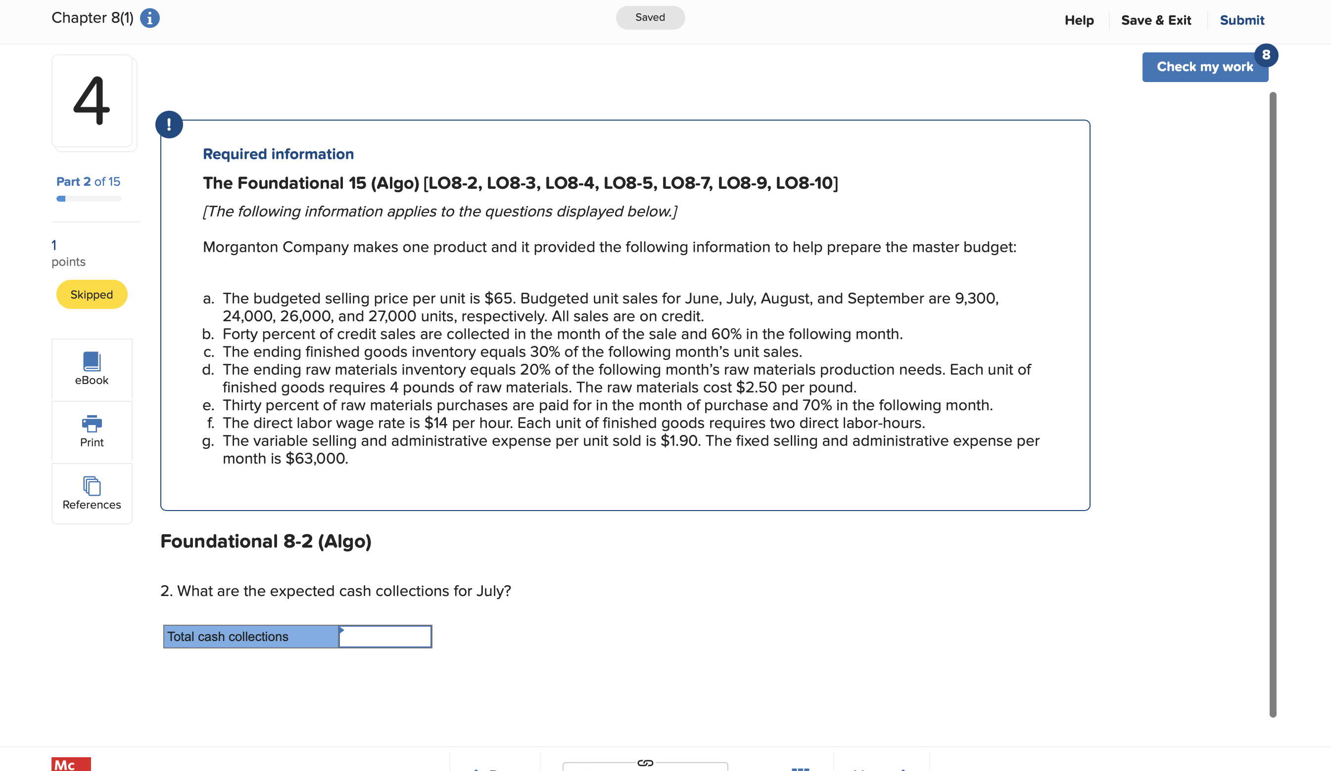 Requirement 2: The company hasjust hired a new marketing manager who insists