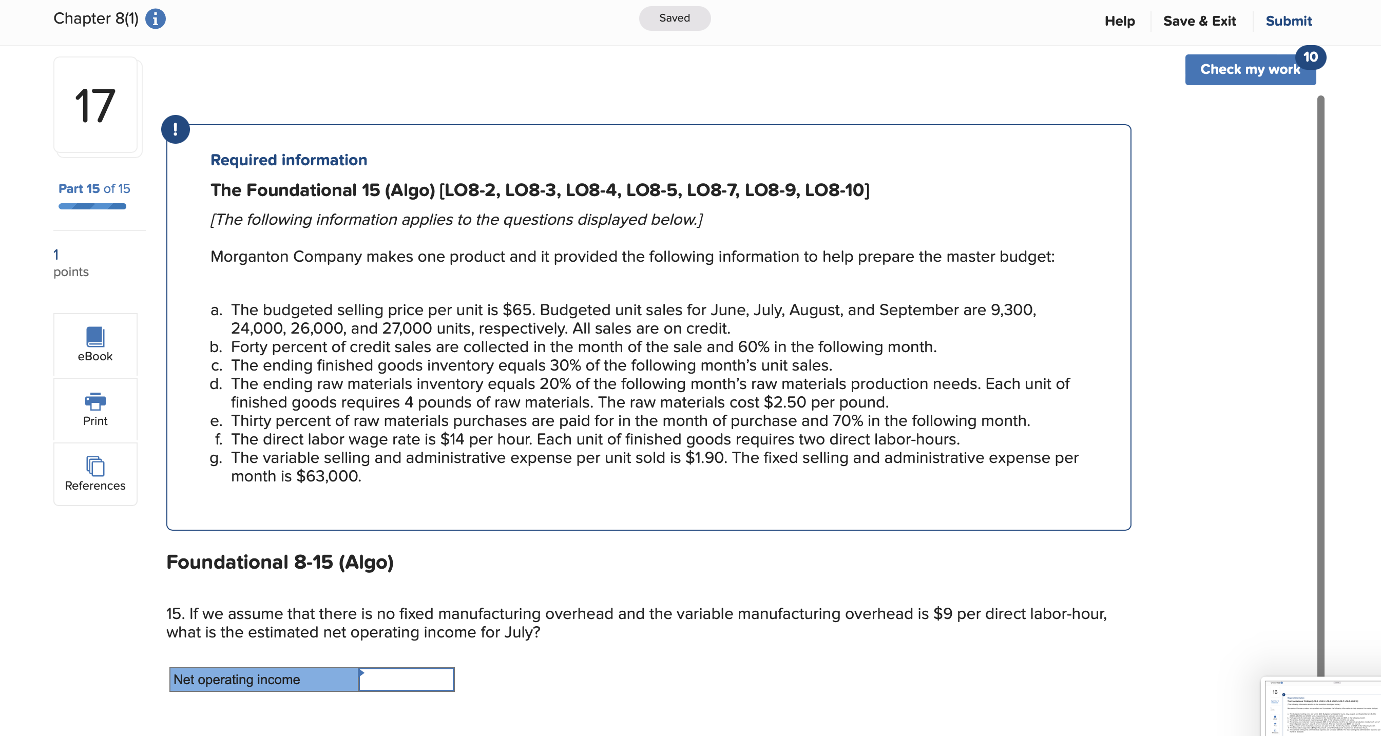 Sales collected in the quarter after sales are made 25% 11 -