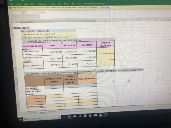 and distributes high end drones. The following costs are available for the