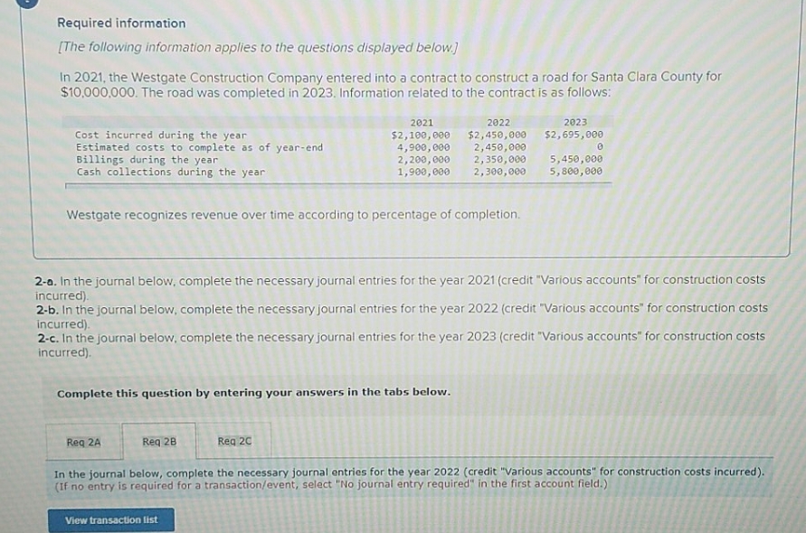 intermediate accounting 1. please show in a journal entry format for all