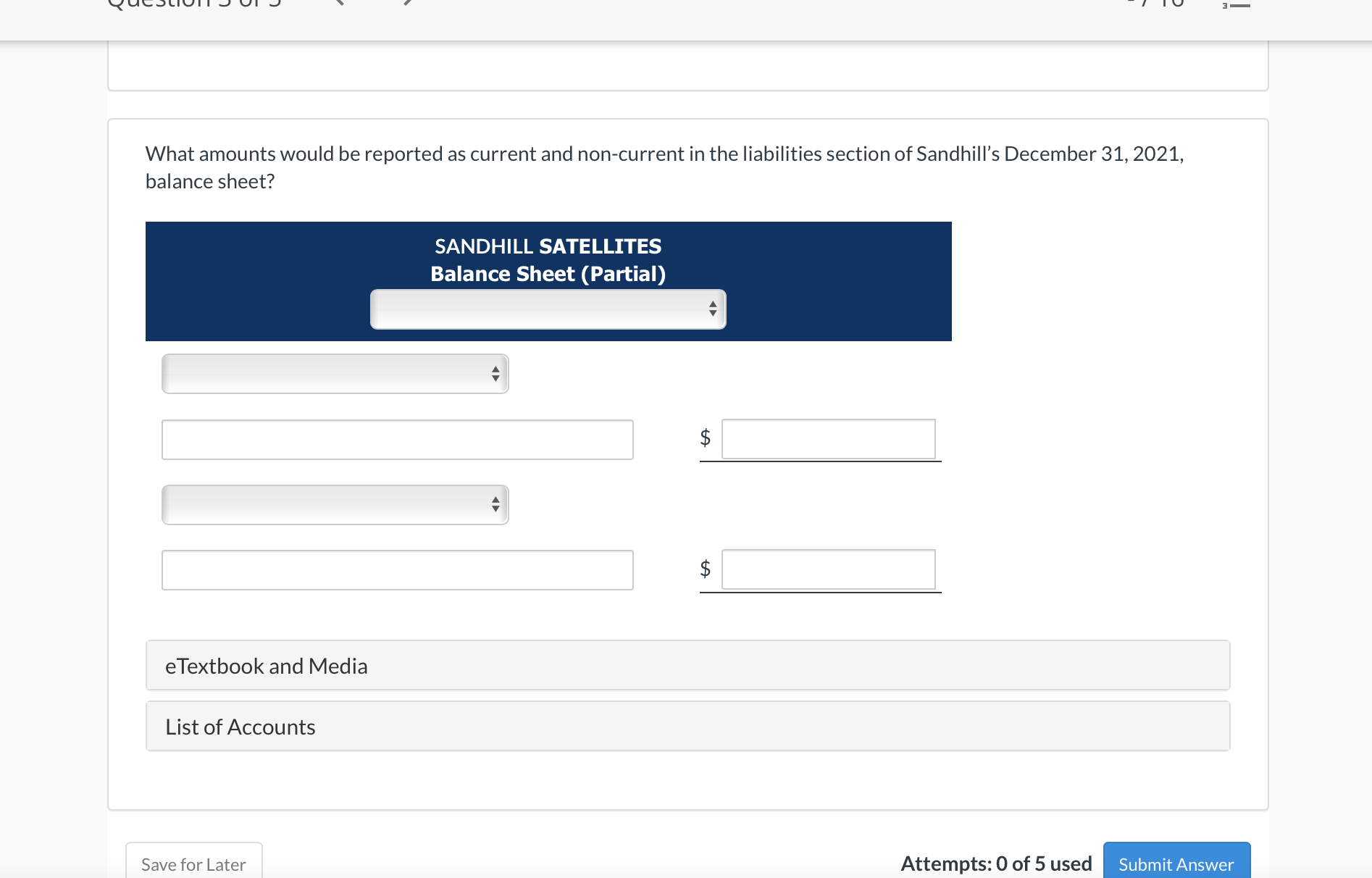 are automatically indented when the amount is entered. Do not indent manually.