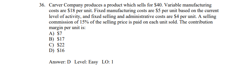 $168,000 D) $176,000 Answer: C Level: Hard LO: 1,3,5,631. The following information