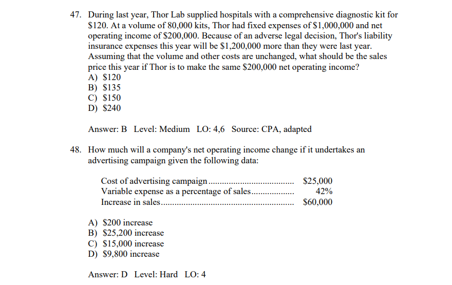 $21,000 Contribution margin ratio. 70% What is Dog Hut's break-even point next