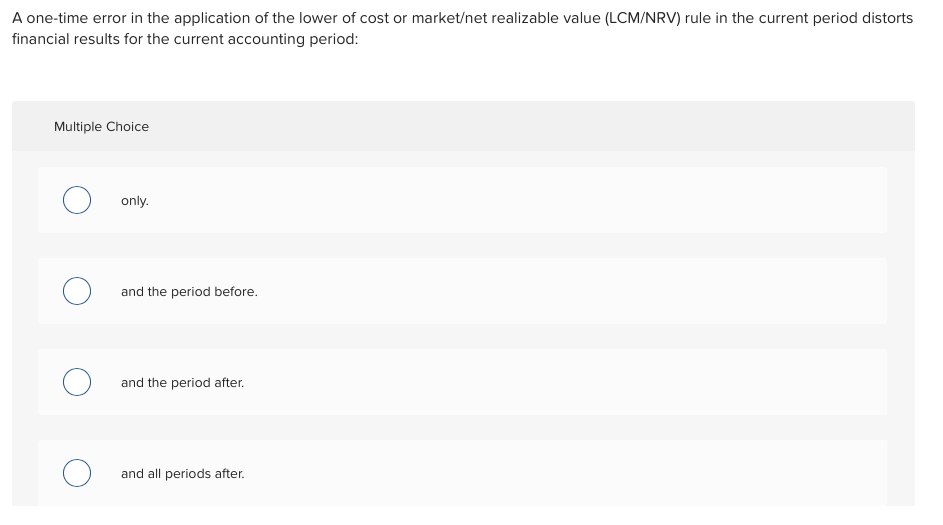 I am wondering if this would only apply for (d) all period